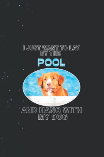 Lay By Pool & Hang w Pitbull 1 Journal Line/ 114Pages / Large 6''x9'' Inches