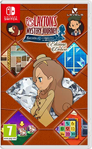 Layton's Mystery Journey: Katrielle e il Complotto dei Milionari - Nintendo Switch [Importación italiana]