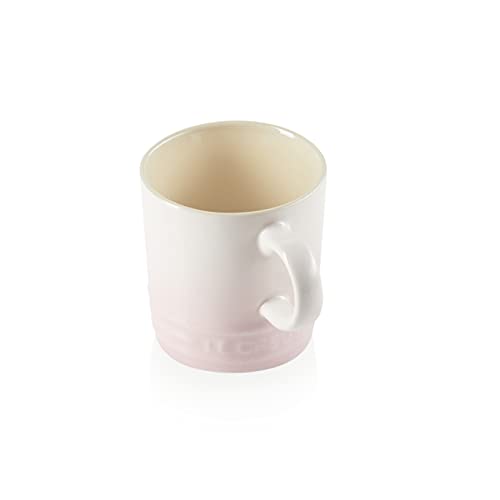 Le Creuset Taza Espresso de cerámica de gres, 100 ml, Rosa Shell Pink,70305107770099