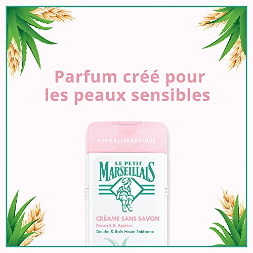 Le Petit Marseillais, ducha baño hipoalergénico a la savia de Aloe Vera avena, 650 ml