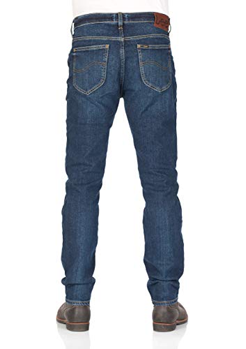 Lee Rider Contrast Jeans Vaqueros, Blue Waters, 31W / 32L para Hombre