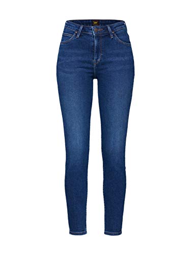 Lee Scarlett High Jeans Jeans Mujer, Azul (Blue Havana Iz), 24W/31L