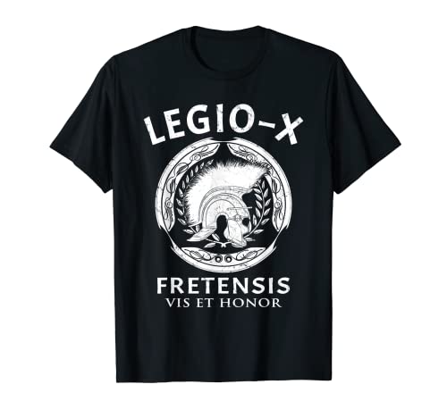 LEGIO X Fretensis Vis et Honor Guerrero Romano Camiseta