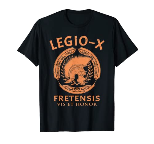 LEGIO X Fretensis Vis et Honor Guerrero Romano Camiseta