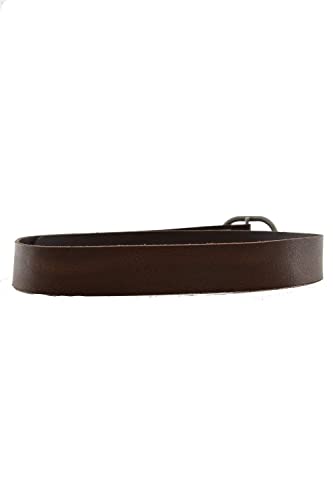 Levi's Circle Buckle Core, Cinturón Mujer, Marrón (Brown), 85 cm (Talla del fabricante: 85)