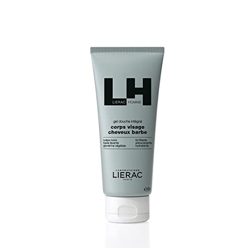 Lierac Homme - Gel Doccia Multifunzione Viso Corpo Capelli e Barba, 200ml