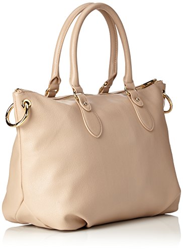 Liu Jo - Anger Shopper, Bolsos totes Mujer, Beige (Biscuit), 15x26x41 cm (B x H T)