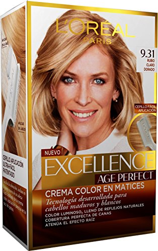 L'Oréal Paris Age Perfect Coloración Permanente, Tono: 9.31 - [paquete de 3]