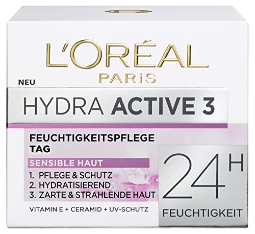 L'Oreal Paris Dermo Expertise "Hydra Activo 3" Hydrafresh Crema para piel seca y sensible 50 ml