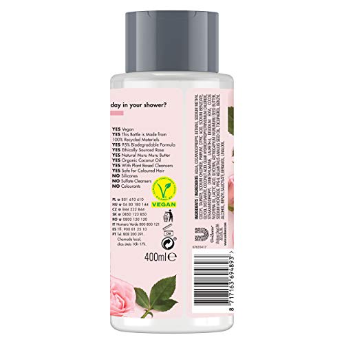 Love Beauty and Planet Blooming Color Champú manteca de muru muru & rosa 400ml