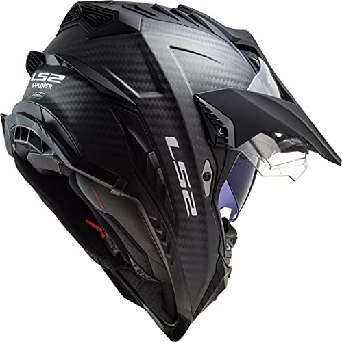 LS2, casco cross de moto Explorer carbon, L