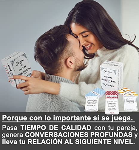 LwC - Juego para Parejas❤️ Juego de Preguntas. Regalo Original para Aniversario, Novios o San Valentin