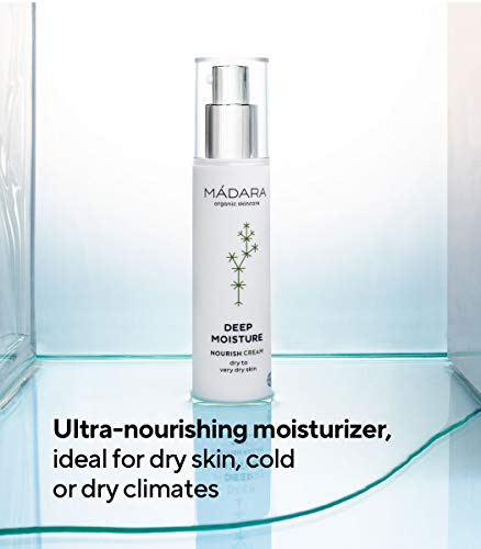 Mádara Organic Skincare Deep Moisture Nourish Cream Dry To Very Dry Skin 50 Ml 50 ml