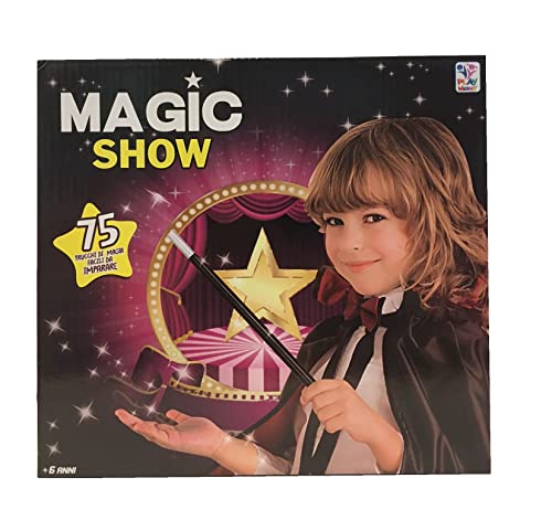 Magia Magic Show - Juego de magia para niños, 75 trucos de magia, fáciles de aprender juego mágico, juegos de Prestigio