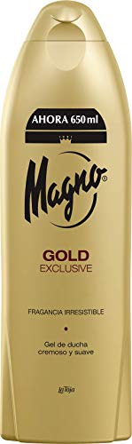 Magno - Gel de Ducha Gold - 6uds de 650ml (3.900ml) – Fragancia seductora – Ofrece cremosidad y suavidad