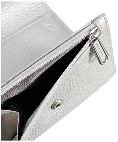 Mandarina Duck Mellow Lux P10ZLP70, Accesorio de Viaje-Billetera para Mujer, Snow, 12x8x2,5 (L x H x W)