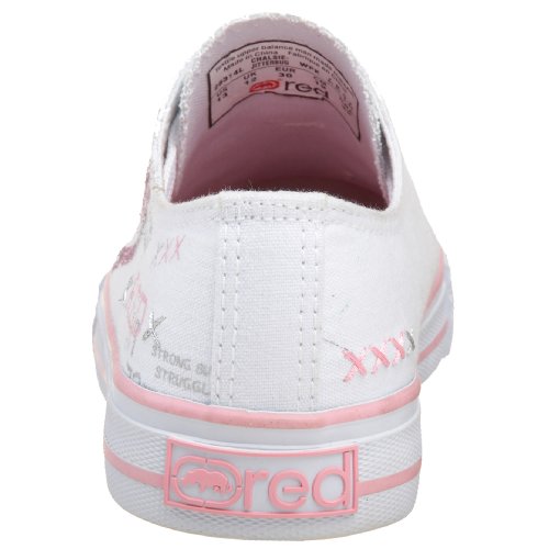 Marc Ecko Footwear CHALSIE-JITTERBUG - Zapatos de lona para bebé, color blanco, talla 34