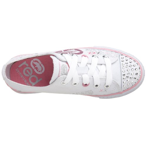 Marc Ecko Footwear CHALSIE-JITTERBUG - Zapatos de lona para bebé, color blanco, talla 34