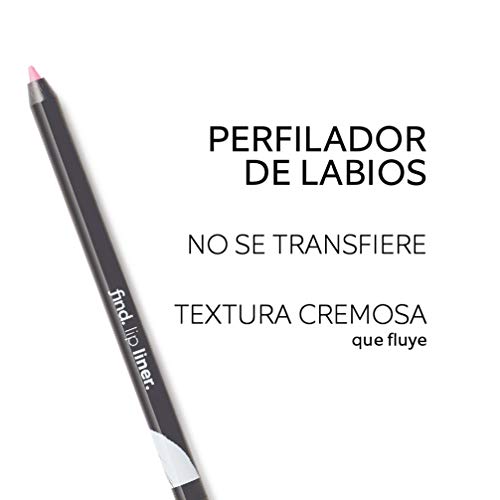 Marca Amazon - find. Flawless Elegance (Barra de labios brillante n.4 + Perfilador de labios n.7)