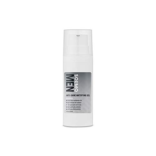 Marca Amazon - Solimo Gel matificante antibrillos, envase de 2 x 50ml