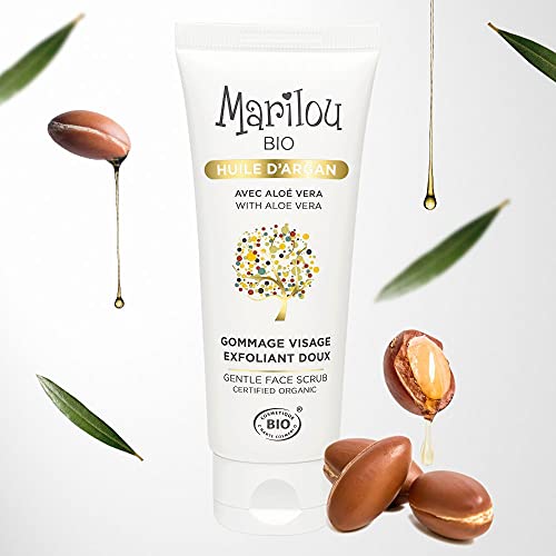 Marilou Bio Face Scrub 75 ml con aceite de Argán Exfoliante