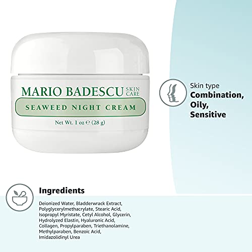 Mario Badescu - Crema de noche (de algas marinas), 30 ml