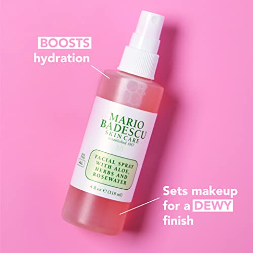 Mario Badescu Facial Spray With Aloe, Herbs & Rosewater - For All Skin Types 236ml