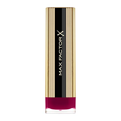 Max Factor - Barra de labios Color Elixir Lipstick con vitamina E, tono Mulberry 130