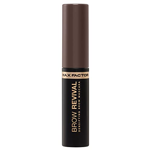 Max Factor Gel Densificante para cejas con aceites y fibras Sombra Negro Marrón 005