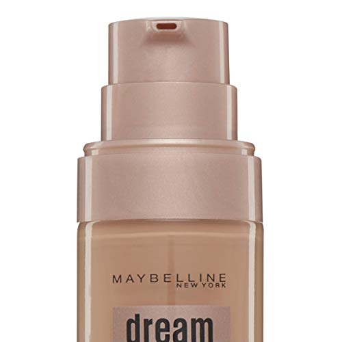 Maybelline New York Dream Radiant Liquid Tono, Base De Maquillaje Hidratante Con Ácido Hialurónico Y Colágeno Pieles De Tono Claro - 30ml, 41 Warm Beige, Vanilla