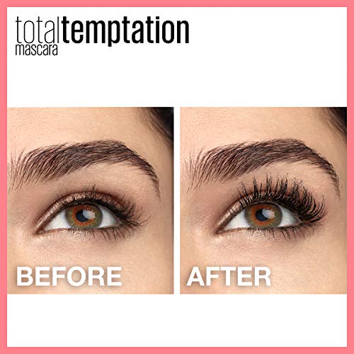 MAYBELLINE Total Temptation Washable Mascara - Blackest Black