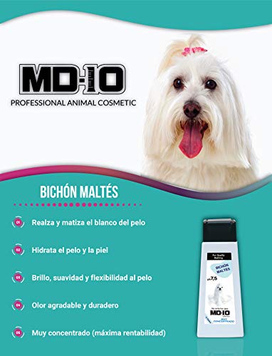 MD-10 COLLECTION Champú Bichón Maltés (750 ml)