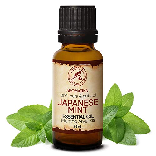 Mentha Arvensis - Aceite de Menta Japonesa 20ml para belleza - Difusor de aroma - Lámpara aromática