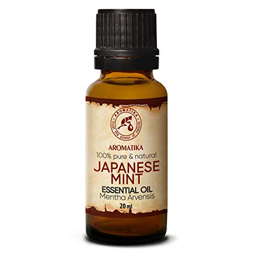 Mentha Arvensis - Aceite de Menta Japonesa 20ml para belleza - Difusor de aroma - Lámpara aromática