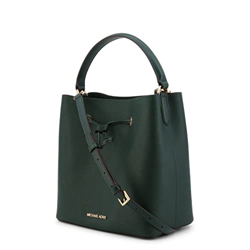 Michael Kors - Bolso bandolera y bandolera (piel, 25 x 25 x 15 cm), color verde