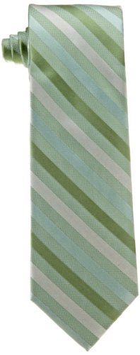 Michael Kors Men's Story A-Keno - Corbata de halbisolid, verde, Talla única