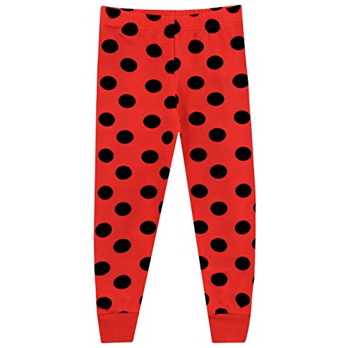 Miraculous Ladybug - Pijama para niñas Ladybug - Ajuste Ceñido - 6-7 Años