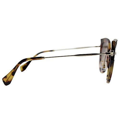 Miu Miu 0MU05SS VIF3D0 52 Gafas de Sol, Marrón (Light Havana/Light Brown Light Grey), Mujer