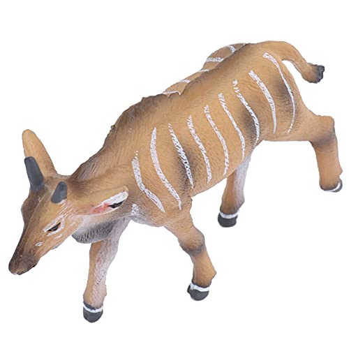 Modelo de Animal del Bosque, Lindo Modelo de Animal de Simulación de PVC Portátil Hermoso para Niños para la Decoración del Escritorio del Hogar