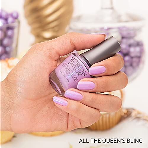 Morgan Taylor, Gel de manicura y pedicura (All The Queen's Bling) - 15 ml.