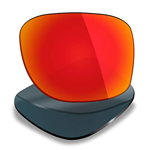 Mryok Lentes de repuesto para Arnette Fastball AN4202 - Opciones, Polarizado - Rojo Fuego, Talla única