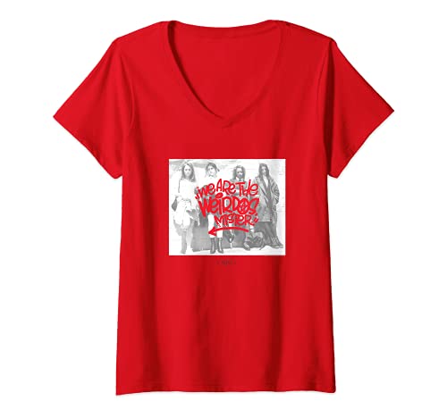 Mujer The Craft Graffitis Raros Camiseta Cuello V