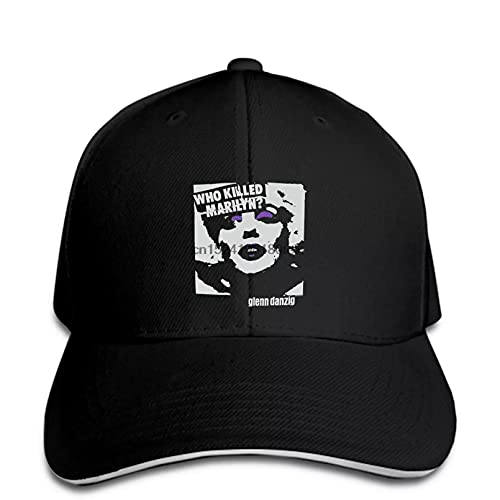 MWLSW Clásico Gorra de béisbol para Hombre Modelo de Actriz Estadounidense con Imagen de Rostro Estampado Sombrero Snapback Pico Regalos Deportivos Aire Libre para Amantes Hip-Hop