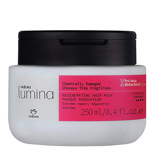 NATURA - MASCARILLA RENOVADORA CABELLO DANADO - LUMINA - 250 ML