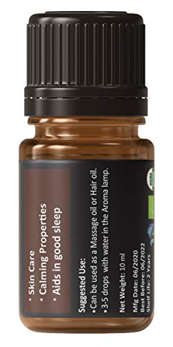Naturevibe Botanicals Aceite esencial de corteza de canela y casia orgánico, 10 ml | Aceite de aromaterapia | Olor fuerte y calmante a canela | Aceite esencial para el cuidado de la piel