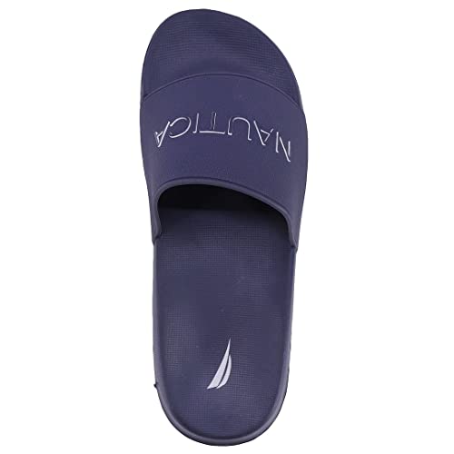 Nautica Men's Athletic Slide Comfort Sandal-Dolan-Navy-8