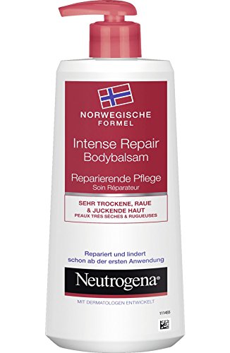 Neutrogena Árbol de Fórmula Intense Repair Body Bálsamo, 250 ml - Lot de 2