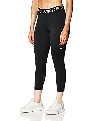 NIKE CZ9803 W NP 365 Tight Crop Leggings Women's Black/White L