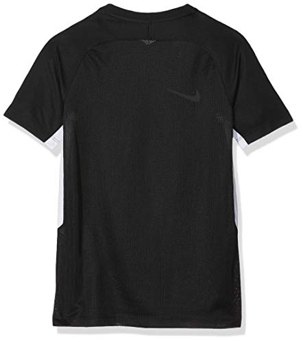 Nike K Tiempo Premier Ss - Camiseta De Manga Corta Unisex - Niños, Negro (Black/ White), M, Unidad