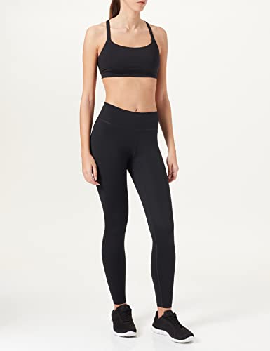 NIKE W One MR TGHT 2.0 Leggings, Black/(White) XS para Mujer (DD0252)